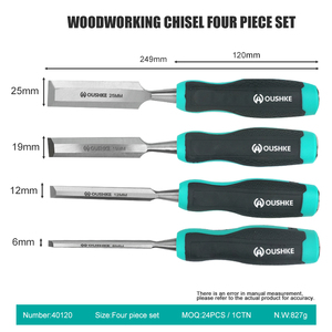 Wholesale <strong>4</strong> Pcs Industrial Grade DIY Carving <strong>Chisel</strong> Set for Woodworking Complete Specifications - Product Image 6