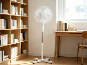 Ventilateur oscillant électrique en plastique de 16 pouces de haute qualité pour l'été, durable, pour usage domestique et hôtelier, vente en gros - Product Image 3