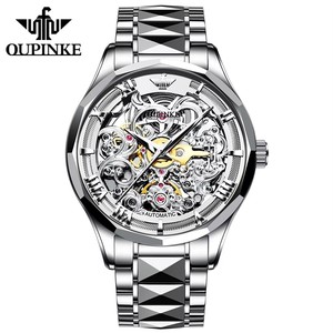 Reloj de Pulsera OUPINKE 3168 para Hombre, Mecánico, de Lujo, Automático, con Cristal de Zafiro, Resistente al Agua, con Correa de Acero de Tungsteno - Product Image 1