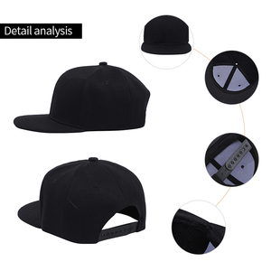 Cappelli da Baseball Personalizzati all'Ingrosso con Logo, Visiera Piatta, Stile Hip-hop, Stampa a Bolle Colorata, Ricamati, Cappellini Sportivi - Product Image 3