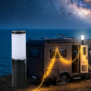 Guirnalda de Luces para Camping con Cable Retráctil de 10m y Linterna LED Recargable para Autocaravanas y Campamentos - Product Image 1