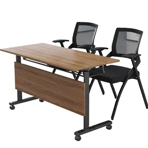 Hot sale customizable conference table folding training table office movable training desk