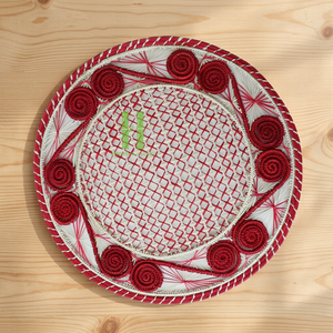 Set de table en corde de papier artisanal, tailles personnalisables, variété de couleurs, pour la décoration de table et les événements de mariage. - Product Image 1