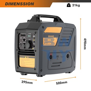 Generatore Inverter a Onda Sinusoidale Pura 2500W 120V-240V 12V/24V DC a Basso Consumo di Carburante, Generatore a <span class=keywords><strong>Benzina</strong></span>/<span class=keywords><strong>GPL</strong></span> per Camper e Uso Domestico - Product Image 3