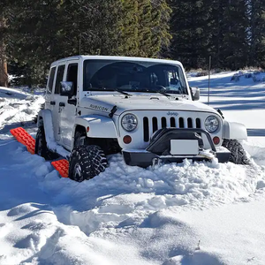 Alas traksi ban darurat, karet Off Road 4X4, papan Bantuan Pemulihan - Product Image 5