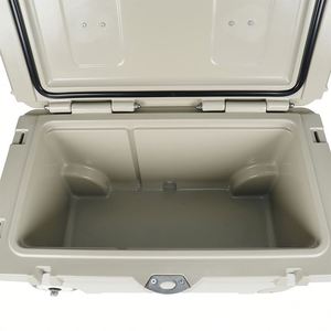 <b>Plastic</b> 65L Rotomolded Cooler Box Ice Bucket Box Hard Cooler Box With <b>Wheels</b> Camping Cooler - Product Image 2