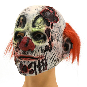 HLC ODM Halloween <span class=keywords><strong>Killer</strong></span> Clown Mask Evil Joker <span class=keywords><strong>Zombie</strong></span> Horror Face Máscara de látex Suministros de disfraces para adultos para fiesta Cosplay Props - Product Image 2