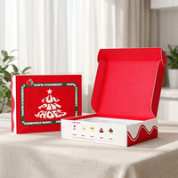 Caja de Envío Portátil Impresa a Todo Color con Forro de Esponja, Logotipo Personalizado, Ecológica, Reciclable, Plegable y Corrugada