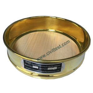 Tamis à tamis automatique en laiton pour poudre de sol, pour tamis à l'eau, en maille de <span class=keywords><strong>terre</strong></span>, Standard, tamiz mehl, vente en gros, ml - Product Image 5