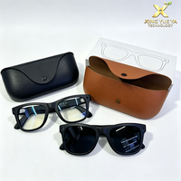 Lunettes Intelligentes MT5-Ultra AI avec Caméra 8MP, Traduction IA en Temps Réel, Musique, Transmission Wi-Fi et Étui de Charge
