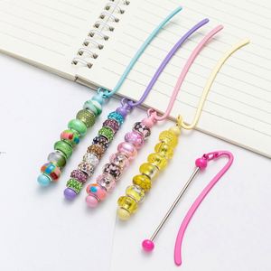 Kit de Marcapáginas Metálicos DIY para Niños, Clips para Libros con Cuentas, Regalos Creativos para Estudiantes y Artículos Promocionales - Product Image 2