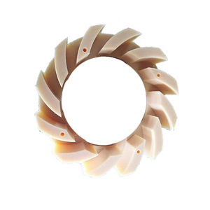 Nylon <b>Sprocket</b> 32mm White Customized OEM Plastic Part - Product Image 1