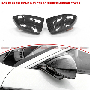 Factory Promotion Price Upgrade to MSY Style Dry Carbon Fiber <b>Car</b> Auto Parts Rearview <b>Mirror</b> Housing for Ferrari Roma - Product Image 4