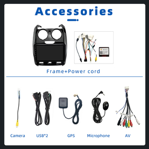 <span class=keywords><strong>Android</strong></span> 13 2 + 32GB IPS pantalla Sistema Multimedia Carplay estéreo Radio de coche para Renault Duster 2015-2020 Lada Largus 2021 - Product Image 3