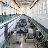 Abri pour équipement de station de pompage avec structure en acier modulaire pour les projets d'irrigation, de drainage et d'exploitation des eaux usées