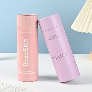 Customized eco-friend cosmetic packaging cylinder box, suitable for perfume,candle, facecream and beauty product - Product Image 3