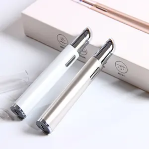 2021 Neue Hautpflege Wärme stab USB wiederauf ladbare Vibrations massage gerät Pen Eye Beauty Equipment Hebe maschine