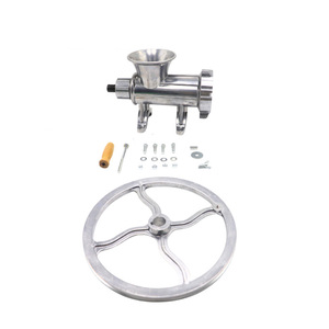 เคแซดเอ็กซ์ 32 #   เครื่องทำไส้กรอกและน้ำเต้าหู้แบบมือหมุน 2-in-1 รุ่น Silver Sustainable Metal Household Manual 32 #   เนื้อโลหะ - Product Image 1