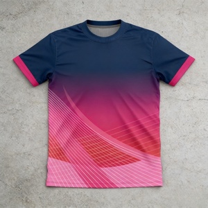 Camisetas Yingtenidi de Secado Rápido, Transpirables y Ecológicas, Sublimadas, 100% Poliéster, Personalizables para Hombre - Product Image 1