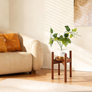 Support de plantes en bambou réglable pour intérieur, entièrement ajustable, porte-pots et jardinières pour <span class=keywords><strong>la</strong></span> maison et le <span class=keywords><strong>jardin</strong></span> - Product Image 2