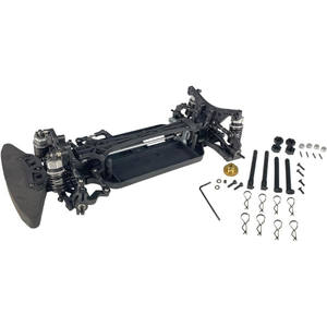 1 10 Scale 4X4 On Road <span class=keywords><strong>Club</strong></span> Racer Rolling Chassis RC Cars KIT sans pièces électroniques/pneus/coque de carrosserie à vendre Hobby Grade Car - Product Image 1