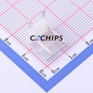 HC-3.96-3A2W Wire-to-Board Pin Header Bent Lead Through Hole,P=3.96mm Connector 1x3P(1P) 7.92mm Right Angle Insert CH - Product Image 1