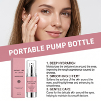 Crème hydratante pour les yeux avec logo personnalisé, au collagène hydrolysé, éclaircissante, anti-rides, lissante, pour une hydratation intense