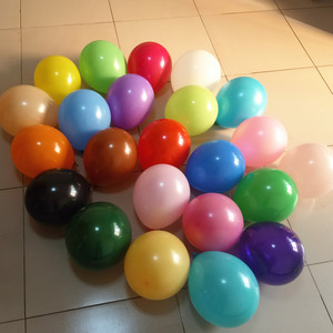 En <span class=keywords><strong>Latex</strong></span> de forme <span class=keywords><strong>ronde</strong></span> Solide ballons Gonflable 10 Pouces ballons <span class=keywords><strong>D</strong></span>'hélium - Product Image 3