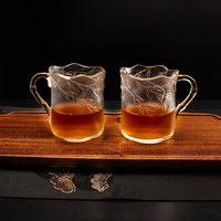 Service à thé de luxe ArtFamily en cristal fait main en forme de gourde, thème ange, cadeau de collection pour la maison pour le Nouvel An chinois