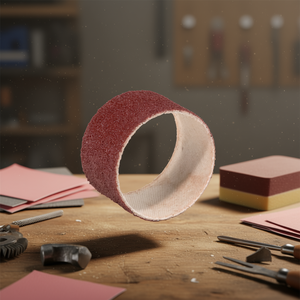 Manga de tela abrasiva de corindón de 60x30 mm para aplicaciones de lijado - Product Image 3