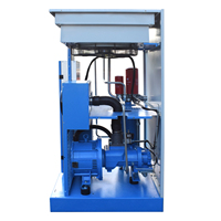 Compresseur d'air GRANDAIR Blue Storm à aimant permanent à fréquence variable PLC 380V Moteur de compresseur d'air série M 50HP Stationnaire Lubrifié
