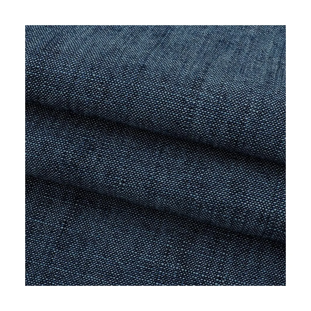 HG06266 Sustainable Eco Friendly Hemp Organic Cotton Yarn Dyed Jeans Denim Fabric Wholesale Price