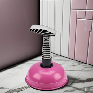 Mini émbolo de drenaje de inodoro de goma azul y blanco de 16*12,5 cm personalizado 1200 émbolos cortos de limpieza de baño - Product Image 5