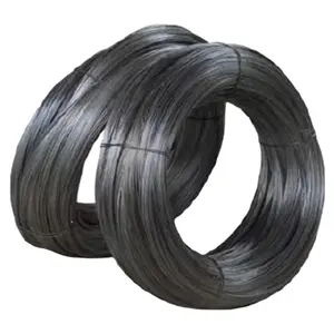 Bağlama teli için 0.2-7mm yumuşak tavlı tel ölçer siyah tavlanmış demir tel