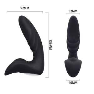 Masajeador de Próstata Remoto, Vibrador <span class=keywords><strong>Anal</strong></span> para Hombres, Estimulador de Punto P, Tapón <span class=keywords><strong>Anal</strong></span> de Silicona de Uso Manos Libres, Juguete Sexual Masculino para Adultos - Product Image 4