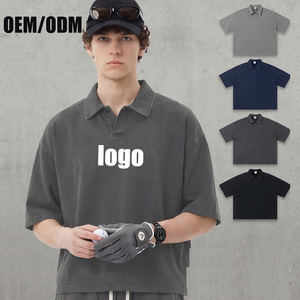 High Quality Boxy Personalized Polo <b>Tshirt</b> Plain Casual Customized Short Sleeve Print T Shirt Homme Wholesale T-Shirts For Men - Product Image 1