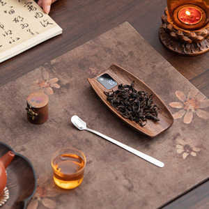 Mini Báscula Electrónica para Té, Madera de Nogal, Pantalla LCD, Dispositivo de Pesaje para Ceremonia del Té - Product Image 3