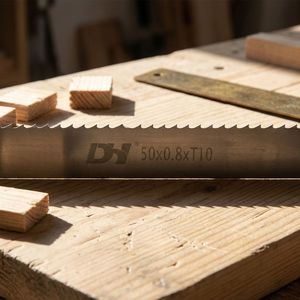 Premium Carbon Steel Band Saw Blade: Durable <b>Cutting</b> for Hardwood, Softwood, Timber & Woodworking Projects - Product Image 3