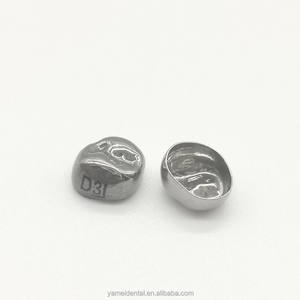 Yamei pinces orthodontiques <span class=keywords><strong>dentaire</strong></span> enfants <span class=keywords><strong>couronne</strong></span> dépliant en acier inoxydable primaire molaire SS <span class=keywords><strong>couronne</strong></span> - Product Image 2