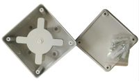 Boîtier de distribution de fibres optiques en plastique ABS blanc pour FTTH, OEM disponible