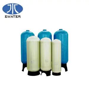 معالجة المياه مركب وعاء ضغط 100m3 أو 500m3 Frp البيت خزان المياه