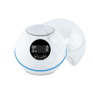 Báscula electrónica de cocina, balanza de cocina de diseño redondo con cuenco digital inteligente, 5kg - Product Image 1