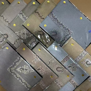 Len yemen saudi arabia người đàn ông thêu Shemagh omani masar cầu nguyện Keffiyeh Bandana Khăn Len Acrylic khăn choàng 52x52inch - Product Image 4