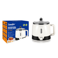 Cuisinière électrique multifonctionnelle Sonifer SF-1523, marmite à riz, cuve intérieure en acier inoxydable 304, 600W, pour la cuisine à domicile