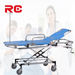 Медицинское больничное оборудование, кровати для неотложной помощи для пациентов, из алюминиевого сплава, простая Больничная койка - Product Image 6