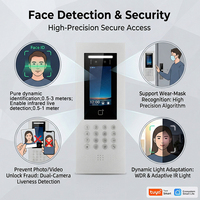 Sistema de Intercomunicación Inteligente Hiwink para Edificios, Control de Acceso para 9999 Habitaciones, Estación de Puerta con Doble Lente de 2MP, NFC, IP65, Aluminio
