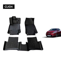 Tapis de sol de voiture 3D sur mesure de qualité supérieure pour Renault, tapis de sol de voiture à couverture complète, haute protection, style OEM, intérieur de voiture