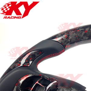 พวงมาลัยสปอร์ตสำหรับ Acura ILX TL TLX RDX TSX ZDX ปลอมแปลงคาร์บอนไฟเบอร์แบบกำหนดเองสำหรับ Acura Integra Type-S - Product Image 2
