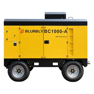 Compresor de Aire Portátil Blurbly BC1000 de 10 bar y 150 psi con Postenfriador para Uso Industrial - Product Image 1