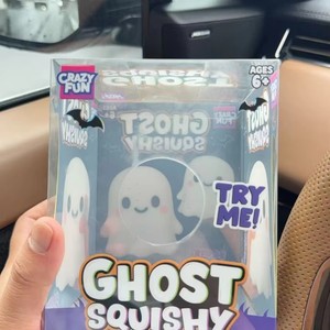 Juguetes Blandos con Forma de Fantasma Kawaii, Rellenos de Harina, TPR Suave, Juguetes Antiestrés de Dibujos Animados de Halloween, Caja de Regalo con Paquete de Juguetes - Product Image 2